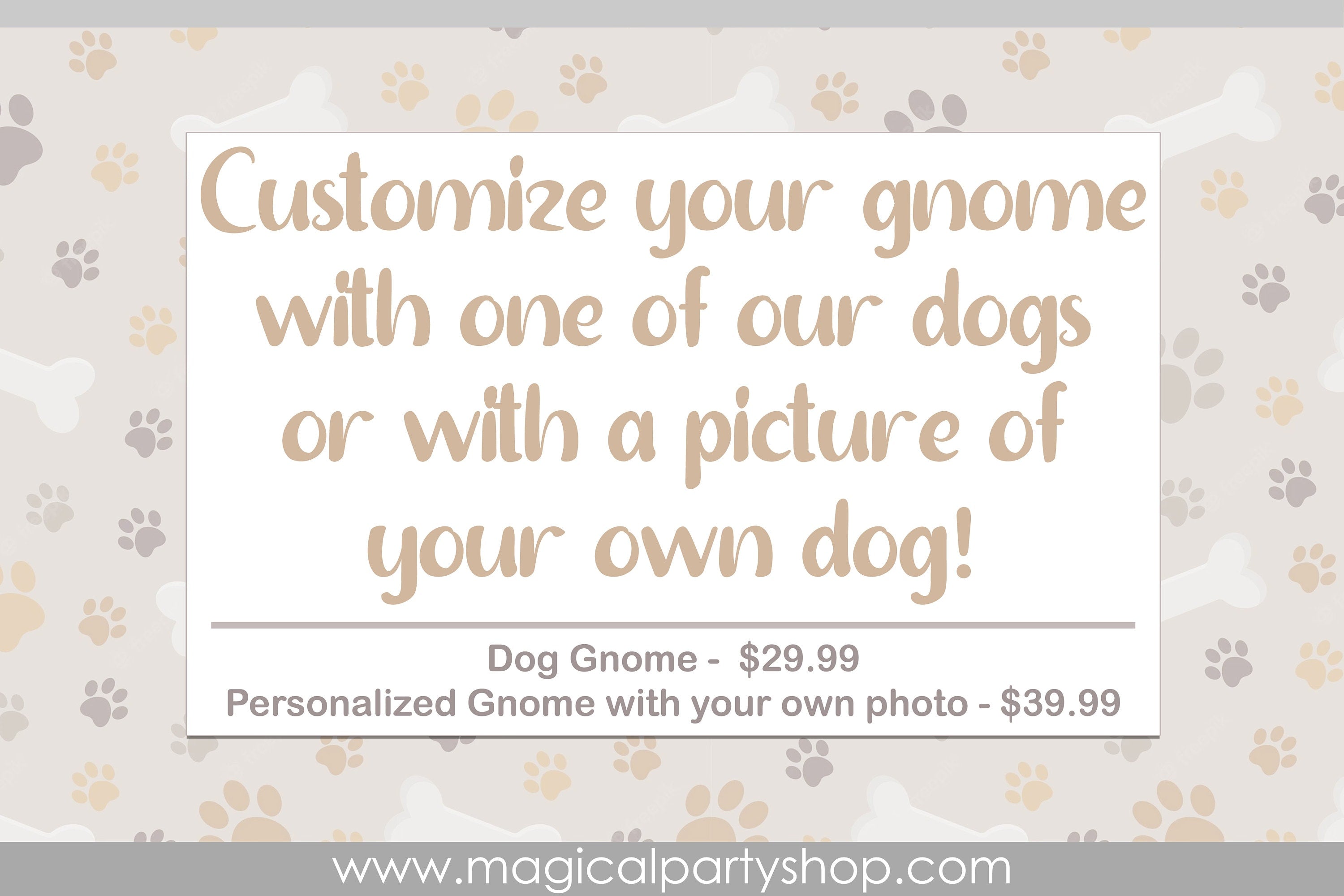 Dog Gnome | Personalized Dog Gnomes | Choose Your Own Dog | Dog Paws Gnome | Animal Gnome | Dog Lover Decor | Tiered Tray Gnome